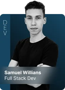 Samuel Willians — Full Stack Dev
